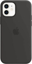 Apple Silicone Case with MagSafe for iPhone 12/12 Pro - Black