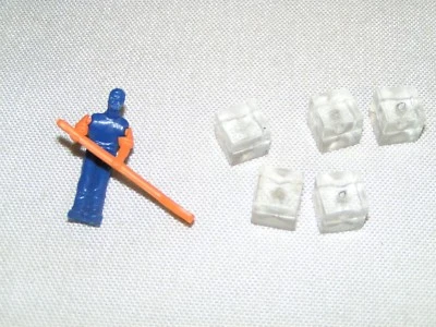 Estação de gelo Lionel 352 estilo homem pá laranja 5 cubos 352-4 352-5 352-29 - Imagem 1 de 4