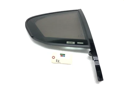 2017-2020 BMW G30 540i 530i 530e RIGHT PASS REAR QUARTER PANEL WINDOW GLASS OEM - Image 1 of 4