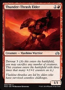 MTG - Thunder-Thrash Elder, Planechase Anthology - Image 1 of 1
