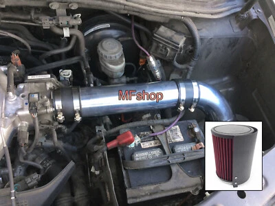 Filtro HS alto negro rojo para 2 piezas Honda Ridgeline 2006-2008 3,5 L V6 admisión de aire Foto 1 de 4