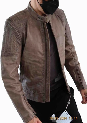 Belstaff Slipway BNWT LTD. EDIT. Calf Leather Jacket-BIRCH EU48/US38/M (M) - Image 1 of 4