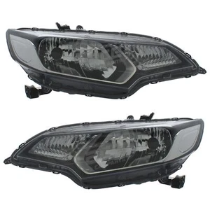Honda Jazz Mk4 2015-2018 Headlights Headlamps Chrome 1 Pair Drivers & Passenger - Picture 1 of 24