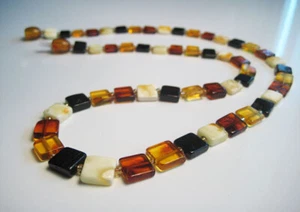 Genuine Beautiful Baltic Amber Necklace 8 gr. !!! - Picture 1 of 2