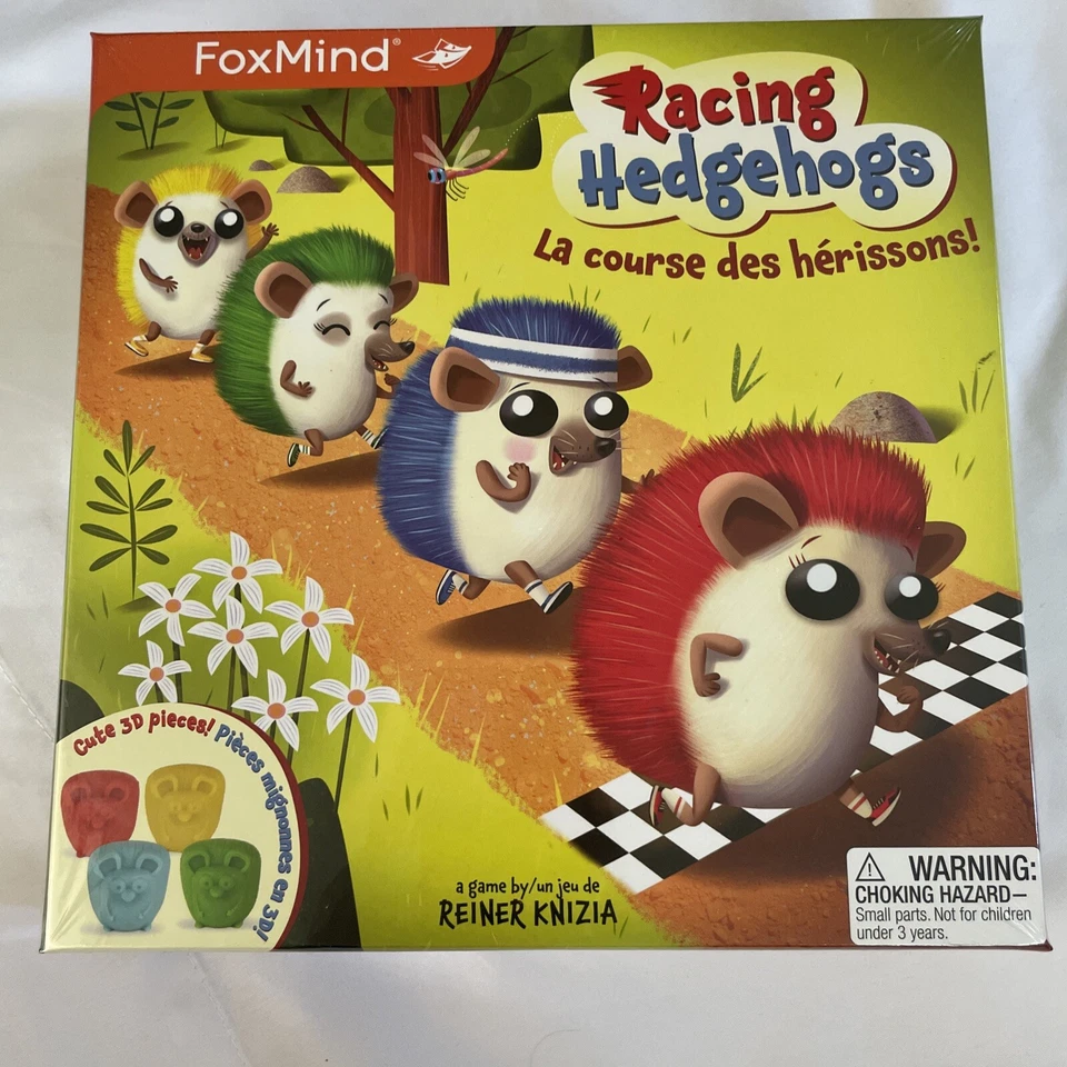 FoxMind Boardgame Racing Hedgehogs Box EX/NM