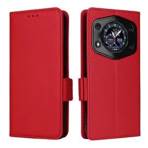 For Cubot A30, Luxury Wallet Flip Leather Stand Card Slots Soft TPU Case Cover - Picture 1 of 27