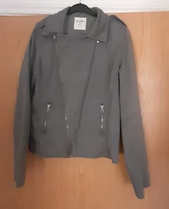 Old Navy Women Biker Cotton Jacket Size S - Picture 1 of 7