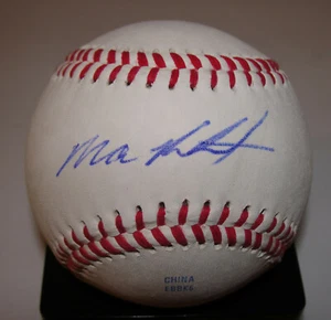 MAX PENTECOST AUTOGRAPHED BASEBALL TORONTO BLUE JAYS SIGNED AUTO 1ST RD PICK - Picture 1 of 2