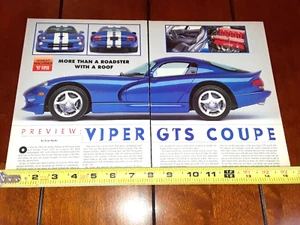 Dodge Viper GTS 1997 artículo original - Imagen 1 de 12