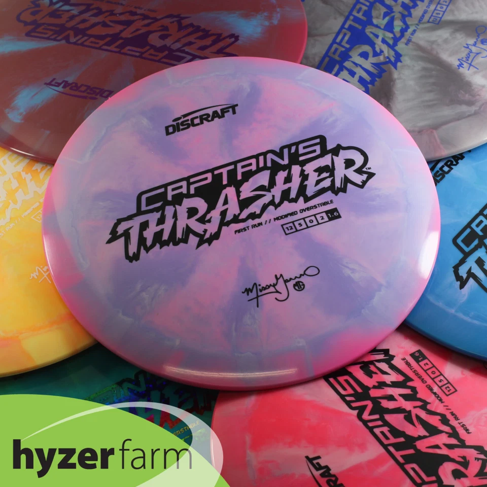Discraft FIRST RUN GANNON SWIRL ESP CAPTAIN'S THRASHER *Pick a fave!* Hyzer Farm - Image 1 of 1