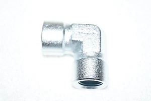Swagelok Carbon Steel Pipe Fitting, Elbow, 1/2 in. Female NPT (S-8-E) - Picture 1 of 4