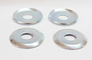 Handlebar Damper Washers Zinc Plated 4-Pack Harley Davidson - Bild 1 von 3