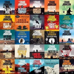 The WALT LONGMIRE by Craig Johnson (26 audiobooks 205 hrs Collection) - Picture 1 of 3