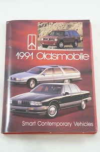 1991 Oldsmobile Press Kit Media Info Dealer Album 21 Photos 20 Slides Cutlass - Picture 1 of 10