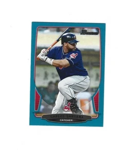 2013 Bowman Blue #151 Carlos Santana /500  CLEVELAND INDIANS - Picture 1 of 2