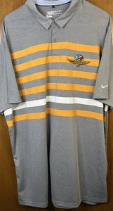 Nike Golf Polo Indianapolis Motor Speedway Grey Dri-Fit XL Indy 500 Mens XXL 2XL - Picture 1 of 16
