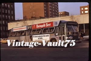 ORIGINAL DIABUS 8066 NYCTA NY NYC TRANSIT QUEENS Q36 KODACHROME 1971 - Bild 1 von 1