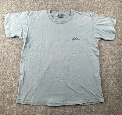 Vintage 90s Quicksilver Single Stitch T Shirt Size Large USA Quiksilver (o) - Image 1 of 4
