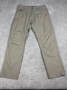 Pantalones para mujer Kuhl 16s caqui tostado articulado rodilla lona senderismo pantalones 33x30 - Imagen 1 de 13