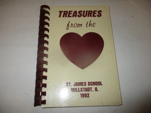 St. James School cookbook Millstadt, Illinois - 1992 - Imagen 1 de 6