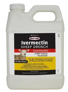 Durvet Sheep Drench Dewormer Wormer 8 fl oz 240ml. FREE SHIPPING - Picture 1 of 1