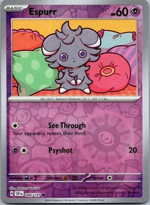 Espurr Common SV08: Surging Sparks 084/191 NM - Image 1 of 2