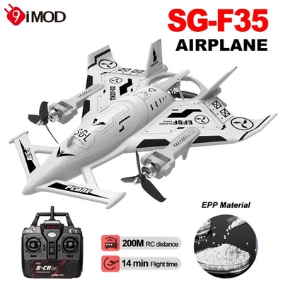 RC Plane SG-F35 Aerobatic Fighterc 8CH EPP 6-Axis Gyros 2.4G 3Mode Flight Glider - Image 1 of 4