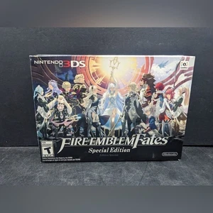 Nintendo 3DS Fire Emblem Fates with Game and Collector Box Excellent Condition - Picture 1 of 5