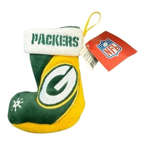 Vintage 1990’s Green Bay Packers Mini Christmas Stocking – NWT - Picture 1 of 7