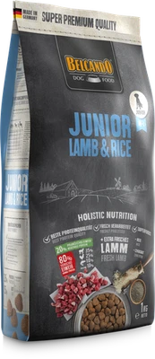 BELCANDO Junior Lamb & Rice 1 kg Trockenfutter Welpen Futter mit Lamm - Bild 1 von 4
