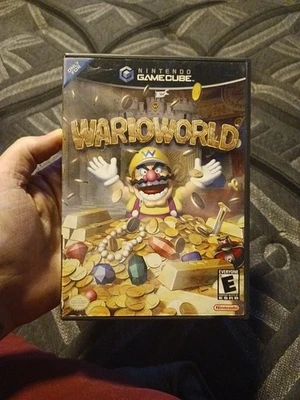 Wario World (Nintendo GameCube, 2003) OOP Rare, Mario, No Manual With Minty Disc - Image 1 of 3