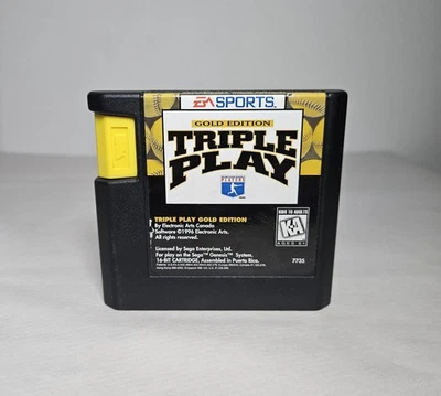 (Sega Genesis) Gold Edition Triple Play Tested - Working Baseball 1996 - Image 1 of 4