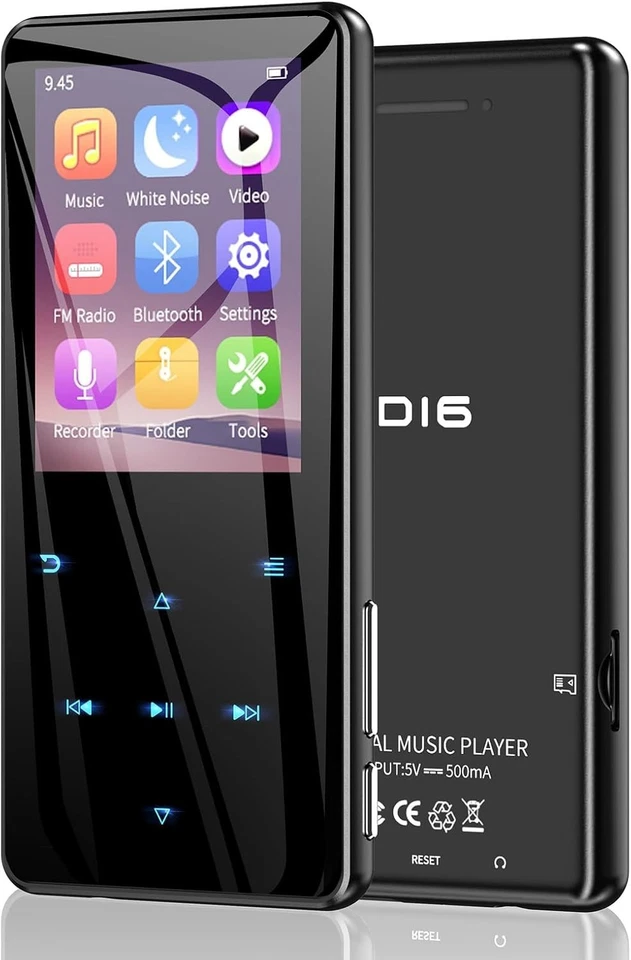 Reproductor MP3 64GB con Bluetooth 5.3, Máquina de Sonido Ruido Blanco para Niños, Foto 1 de 4