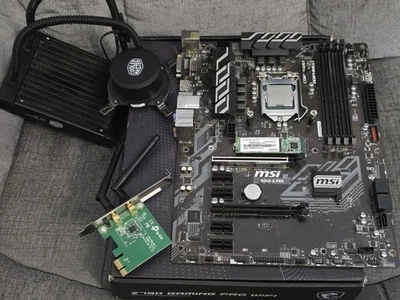 MSI B360-A Pro Motherboard, i5 9600kf, Wifi Card, 256gb + 120 AIO Cooler BUNDLE! - Image 1 of 4