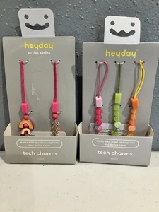 5 HeyDay Cell Phone and Tech Charms Fruit - Picture 1 of 5