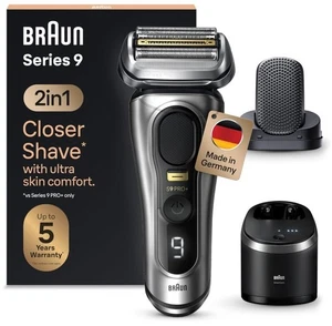Braun Series 9 Pro+ Elektrorasierer Herren Nass- & Trocken Rasur Wet & Dry NEU - Bild 1 von 1