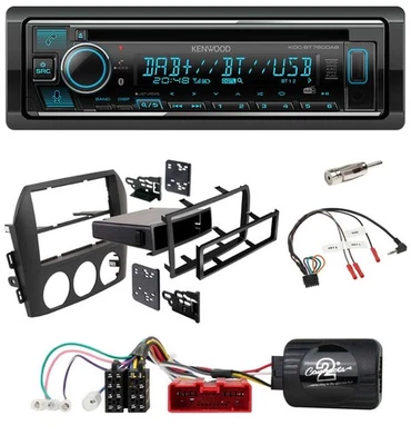 Kenwood Lenkrad Bluetooth DAB USB CD Autoradio für Mazda MX 5 NC 2005-2008 - Bild 1 von 4