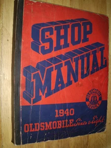 Oldsmobile Shop Book 1940/Manual de servicio/¡Original! - Imagen 1 de 5