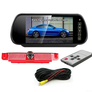 HD IR Reversing Backup Camera 7" Mirror Monitor For GMC Savana Chevrolet Express - Picture 1 of 12