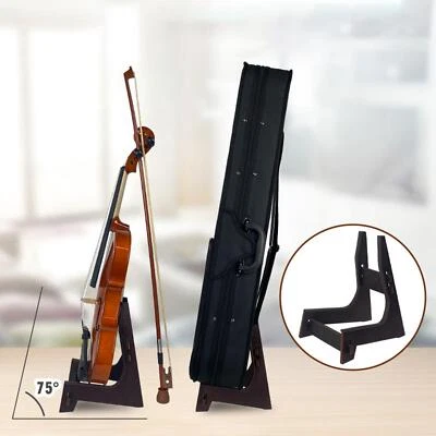 Supporto da pavimento per violino Supporto per violino portatile con telaio - Immagine 1 di 4
