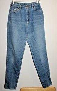 Lee Junior Denim Blue Jeans Size 12 Long 29.5x34" 12.5" Rise Medium Wash - Picture 1 of 6