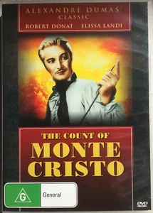 The Count of Monte Cristo (Classic 1934 Robert Donat) region 4 DVD VGC - Picture 1 of 3
