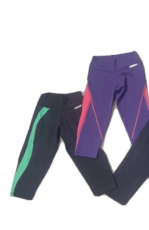 Bia Brazil Activewear Capri 2 Pairs Multi Color Capri One Size - Image 1 of 4