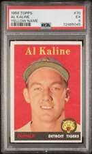 1958 Topps #70 Al KalineYellow Name  PSA 5 Tigers  (5045)