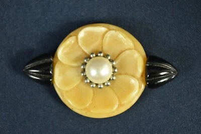 Broche Adorno Accesorio Obi Kimono Japonés Obidome De Colección para Obijime Foto 1 de 4