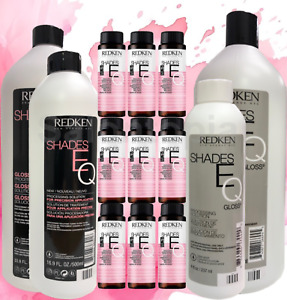 REDKEN Shades EQ Gloss Demi - Permanent Hair color | 2oz | - Solution -