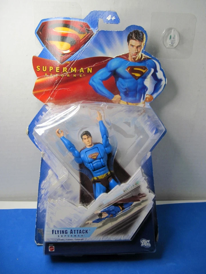 Mattel SUPERMAN RETURNS FLYING ATTACK Action Figure