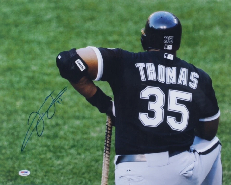 Frank Thomas Signed White Sox 16x20 Photo (PSA COA) - A - Image 1 of 1