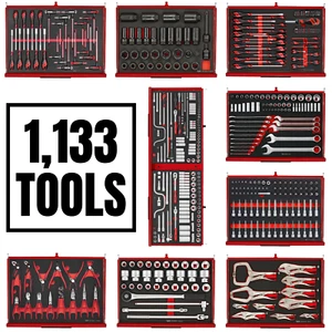 Teng Tools 1133 Piece Ultimate EVA Foam Monster Tool Bundle (No Storage) - Picture 1 of 1