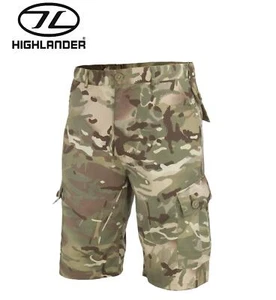 Highlander Elite Shorts Hiking Outdoor Combat Summer Fishing HMTC Camo Size 38 - Picture 1 of 8